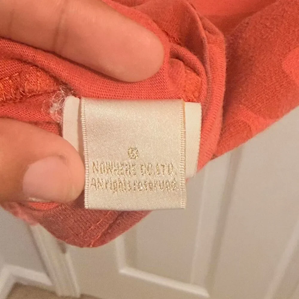 Bape Men's Red and Orange T-shirt - Picture 6 of 8